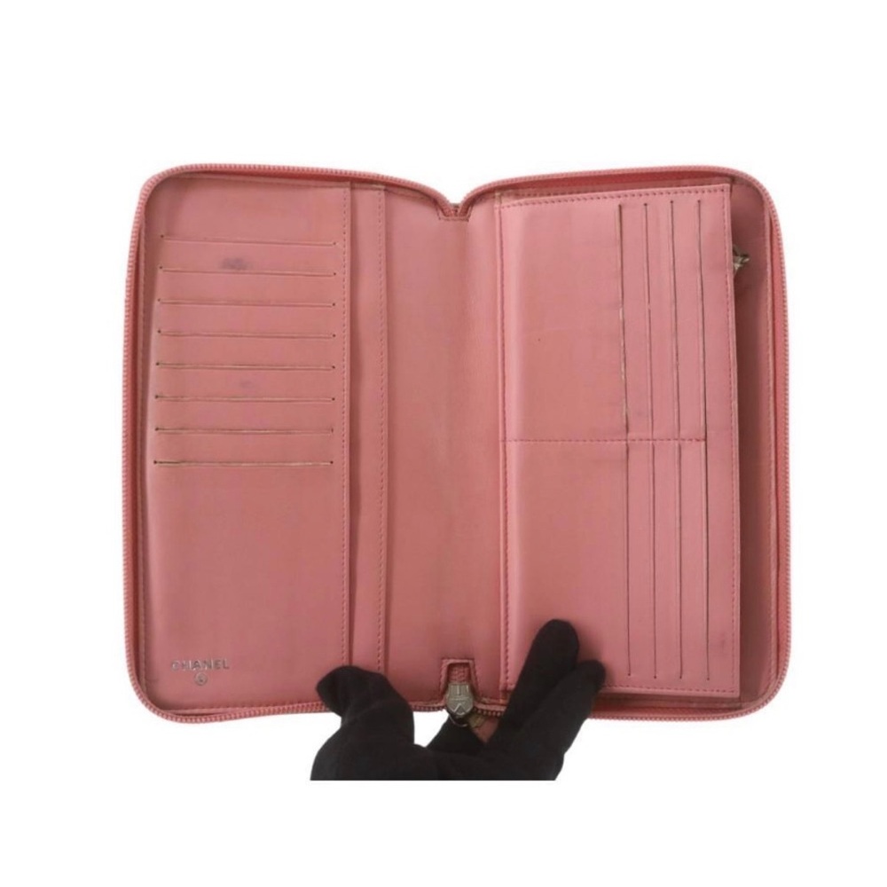 Chanel Camellia Long Wallet Zippy Organizer - Picture 3 of 3